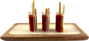 Vasos de chupito acrílicos transparentes tipo tubo de ensayo con divisiones, de plástico de grado alimenticio, 1oz 0.5oz, para Jager Bomb y chasers, reutilizables para fiestas - Product Image 4