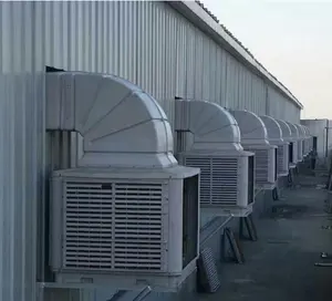 Industrial air conditioner / desert air cooler 50000CHM special custom metal shell air cooler