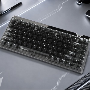 [Custom <span class=keywords><strong>75</strong></span> Keyboard] MTC75 Aluminiumlegierung Mechanische Gaming-Tastatur mit Drehknopf und PC-Tastenkappen für Vertikalintegration/Kreative Anwendungen - Product Image 6