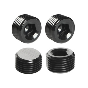 Haofa – prise hexagonale 1/2 Npt, filetage externe, accessoire de raccordement pour tube en acier noir - Product Image 1