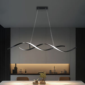 โคมไฟระย้า LED เปลี่ยนสีได้3สีสำหรับโต๊ะอาหารของโรงแรมการตกแต่งที่ทันสมัย - Product Image 4