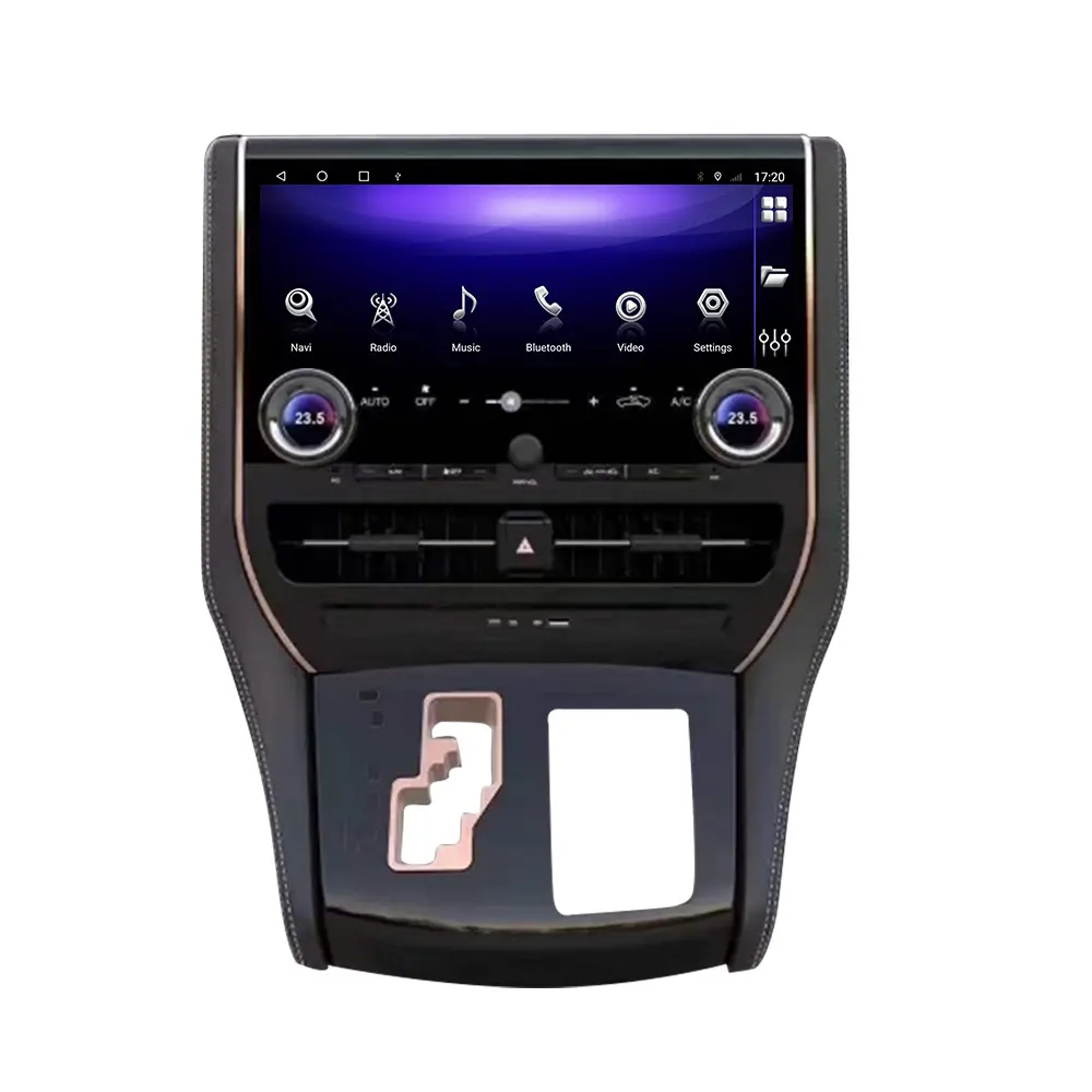 Rádio de carro Android 13 para Toyota Alphard Série 20 Atualizações para Série 40 2008-2014 GPS estéreo DSP Carplay 13.1
