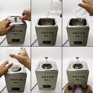Baño de agua a temperatura constante, equipo dental controlado por microcomputadora de un solo orificio, calentador de botellas duradero, biológico - Product Image 2