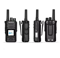 MYT-V920 4G LTE GPS POC Walkie Talkie Jarak Jauh dengan Kartu SIM Radio Dua Arah PMR 446 Android 6.0 Daya Keluaran 15W