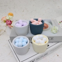 Ensemble de boules diffuseuses en plâtre naturel, diffuseur d'huiles essentielles sans flamme, aromathérapie, ornement parfumé pour la maison et la chambre, cadeau