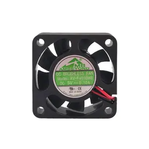 Ventilation à flux axial ROHS 4010 12v UL refroidisseur de ventilateur silencieux PWM à trois fils 40x40x10 pour caméra miniature