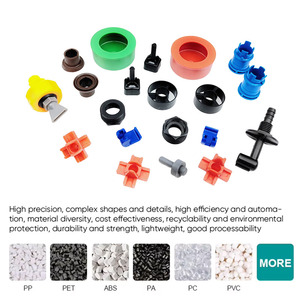 ชิ้นส่วนแม่พิมพ์ฉีดพลาสติกผนังบางแบบกำหนดเองการผลิตปริมาณสูงรองรับคุณภาพการผลิต - Product Image 2