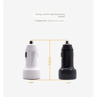 Pengisi Daya Mobil Listrik Universal 48W PD3.0 QC3.0 Pengisian Cepat dengan Port USB-A dan Type-C untuk Ponsel, Jam Tangan, Kamera, dan Perangkat Pintar