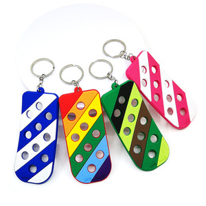 Tùy chỉnh PVC huỳnh quang giữ đồng xu keychain thiết kế mới hình dạng phim hoạt hình cho chìa khóa xe Túi nữ trang giày quyến rũ-Bán buôn - Product Image 3