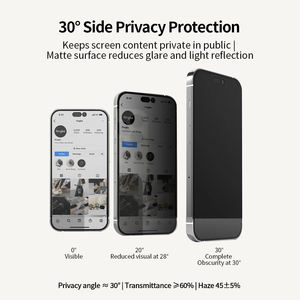 Láminas Protectoras de Pantalla de Hidrogel TPU PET Mate de Privacidad de 120*180mm OEM/ODM para Teléfonos Móviles y Relojes Inteligentes, Anti-Espía e Impermeables - Product Image 3