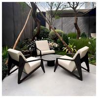 Meubles de jardin Prima, table et chaises personnalisées, anti-rouille, pour villa, cour, loisirs, meubles de jardin