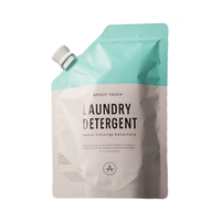 Sac d'emballage de savon liquide de lavage en feuille d'aluminium Emballage de gel douche Doypack Stand up Refill Laundry Destergent Shampoing Spout Pouch