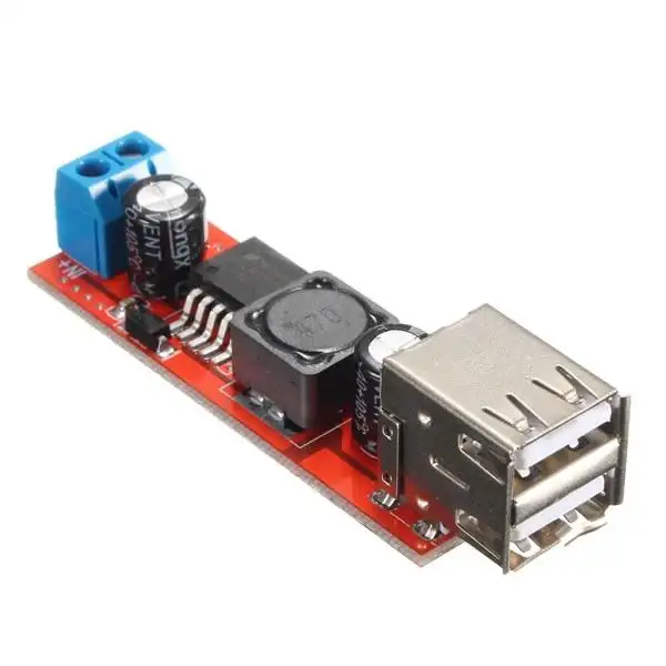 2020 듀얼 USB 9V/12V/24V/36V 에서 5V 3A-스텝 다운 전원 공급 장치 변환기 전원 모듈