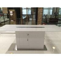 Meubles de magasin de détail Magasin de téléphonie mobile Étage Présentoir Décoration avec accessoire Présentoir Téléphone Ordinateur Comptoir Table