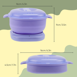 Épilateur professionnel d'épilation le plus vendu en gros 400ml chauffe-pot de <span class=keywords><strong>cire</strong></span> en silicone pliable Mini chauffe-<span class=keywords><strong>cire</strong></span> en silicone - Product Image 3
