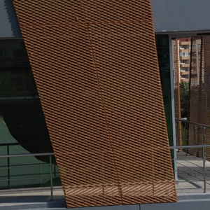 Rideau d'eau en chaîne métallique, maille décorative en acier inoxydable, maille de décoration de plafond, cloisons en maille pour lamination de verre - Product Image 2