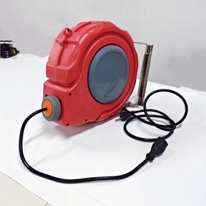 Robuste entièrement <span class=keywords><strong>automatique</strong></span> 15m 50m industriel rétractable plafond sécurité cordons d'alimentation Saa rallonges enrouleur de câble - Product Image 1