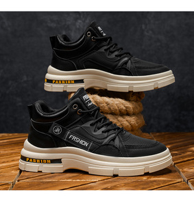 Chaussures basses de protection pour hommes – Idéales pour le travail sur chantier en automne – Antidérapantes, respirantes, résistantes à l'usure et imperméables - Product Image 6