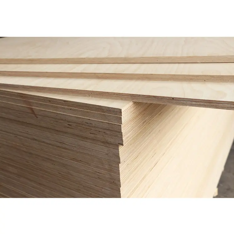 1220x2440mm Wooden/ White Color Double Sides 18 mm Melamine Laminated Plywood