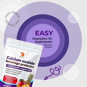 مسحوق مشروب أوكسالات الكالسيوم لحماية الكلى وتحسين صحتها، مكمل غذائي بعلامة تجارية خاصة - Product Image 6