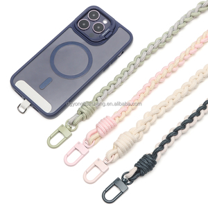 Cordon tressé polyvalent pour téléphone portable, accessoires de sac, cordon de poignet et bandoulière pour téléphone - Product Image 3