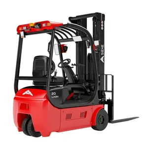 Üç tekerlekli elektrikli forklift lityum piller akıllı forklift bozuk arazi forklifti çeki motoru AC kaldırma kamyonu