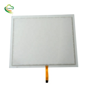 Yunlea 5 dây 19 inch cảm ứng điện trở lớp phủ 19 "không thấm nước điện trở màn hình cảm ứng với USB/RS232 giao diện - Product Image 2