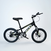 Vélo de montagne 18 pouces à suspension avant et freins à disque doubles, vente en gros pour le marché sud-américain