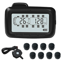 Système de surveillance de la pression des pneus 6 roues Capteurs Tpms Usb pour camion Bluetooth universel sans fil Surveillance de la pression des pneus