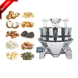 Automatic Vertical Frozen Food Packing Machine Multihead Weigher