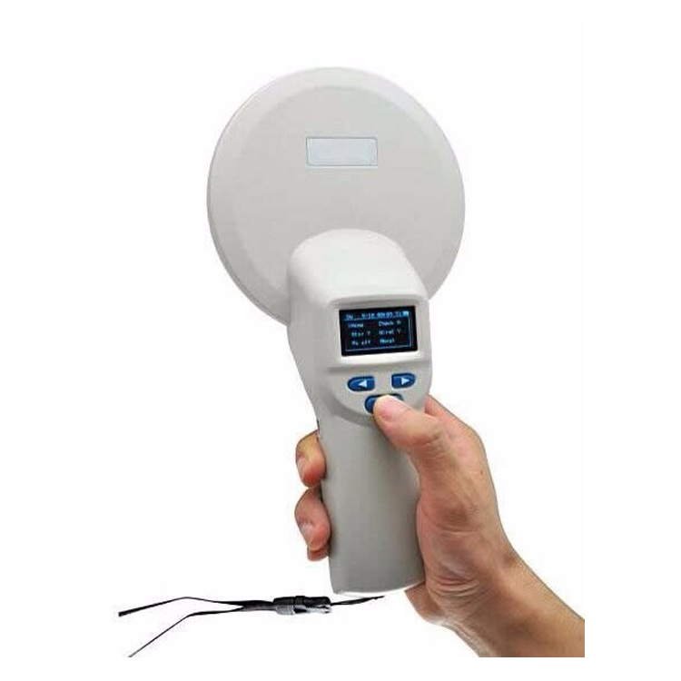  Handheld RFID Reader Large memory size Microchip Scanner  134.2khz  for animal 