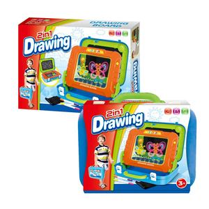 Tableau de <span class=keywords><strong>Dessin</strong></span> Lumineux LED 2-en-1 Portable pour Enfants, Chevalet et Tableau Noir Éducatif pour Tout-petits - Product Image 5