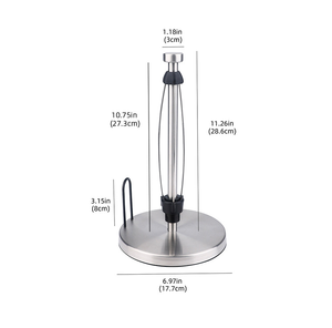Cao Cấp Treo Tường Thép Không Gỉ Giấy Vệ Sinh Giá Cao Cấp Mô Cuộn Chủ Lưu Trữ Cho Nhà Khách Sạn Nhà Bếp Phòng Tắm - Product Image 6