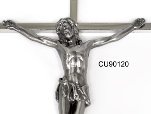 Vente en gros d'acier de luxe en alliage de zinc polyvalent métal artisanat bronze antique cuivre fournitures de prière croix crucifix - Product Image 5