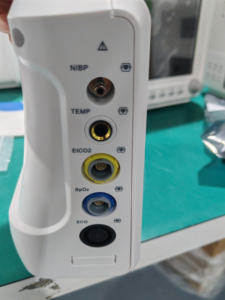 Moniteur <span class=keywords><strong>patient</strong></span> multiparamètre pour hôpital OSCAT VM9 Veterinary Equipment <span class=keywords><strong>ICU</strong></span> avec <span class=keywords><strong>ECG</strong></span>, SpO2, respiration et température du NIBP - Product Image 4