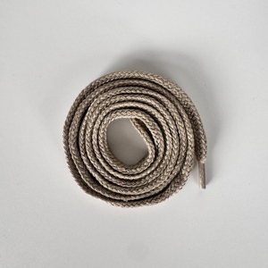 Environmentally Friendly Custom-made 9mm Polyester Hollow Braided Drawcord with Coated Finish <b>for</b> Garment <b>Bags</b> Shoes - Product Image 3