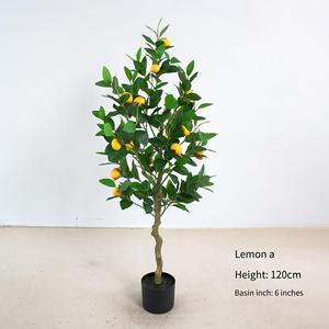Simulation populaire <span class=keywords><strong>nain</strong></span> luxe plantes vertes en pot citronniers artificiels pour décor d'événement pour la maison jardin hôtel extérieur - Product Image 3