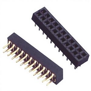 Connecteurs femelles double rangée 2,0 mm à broches pointues surélevées pour FFC/FPC (câbles plats flexibles) - Fournisseur Vietnamien - Product Image 1