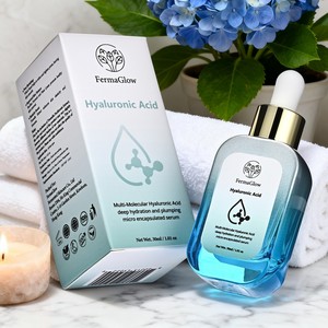 Suero Facial con Ácido Hialurónico Multimolecular Encapsulado de Marca Privada, Hidratante Intensivo, Rellenador, Suavizante y Reafirmante - Product Image 4