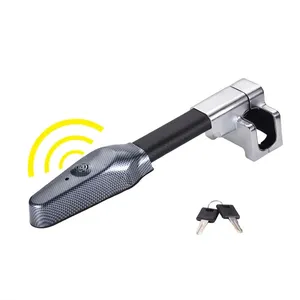 Serrure de <span class=keywords><strong>volant</strong></span> de voiture Sécurité universelle antivol de voiture Serrure d'<span class=keywords><strong>alarme</strong></span> de sécurité rétractable Protection antivol T-Locks - Product Image 1