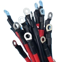 Connecteurs à sertir en laiton de type ouvert SCLug OT pour fils électriques UL1015 6AWG/Fils en silicone, bornes annulaires
