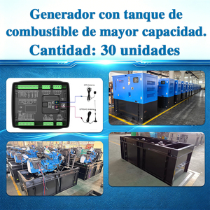 Générateur diesel triphasé Weichai FAW Ricardo 20 <span class=keywords><strong>Kva</strong></span> 30 <span class=keywords><strong>Kva</strong></span> sur remorque, marque américaine Venezuela - Product Image 2
