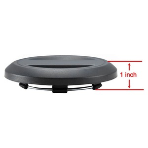 Polaris RZR 900 1000 XP <b>Wheel</b> Cap 1522216-655 Black Round 1 Inch Center Cap For <b>Replacement</b> Repair - Product Image 1