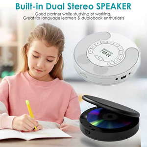 Reproductor de CD con Bluetooth de Modo Dual, Transmisor y Receptor de Audio Inalámbrico, Sistema de Sonido Estéreo Portátil con USB y AUX para el Hogar - Product Image 3