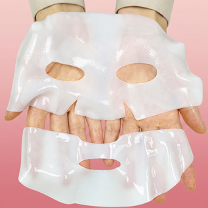 Mascarilla Facial de <span class=keywords><strong>Vitamina</strong></span> <span class=keywords><strong>C</strong></span> Herbal con Bio-Colágeno y Glutatión PDRN de Marca Privada OEM, Hidratante, Reafirmante, Iluminadora y Calmante - Product Image 1