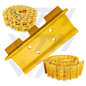 รองเท้าตีนตะขาบรถดันดินโคมัตสึ รุ่น D20 D21 D31P Swamp D155 D375A D85Ess 14X3211370, แผ่นรองตีนตะขาบรถดันดินโคมัตสึ รุ่น D21 D85 - Product Image 1