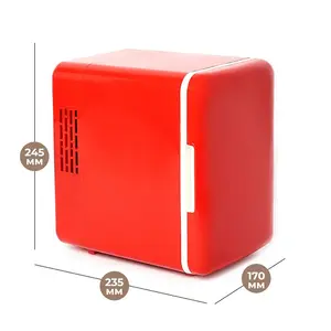 4L 6 Lon Xách Tay Mỹ Phẩm Mát Trang Điểm Vẻ Đẹp Tủ Lạnh Máy Tính Để Bàn Mini Tủ Lạnh Cho Cô Gái Phòng Ngủ Mini Tủ Lạnh
