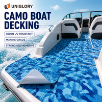 Kit complet de modification de yacht : revêtement de pont en EVA imperméable et antidérapant, tapis de sol marin camouflage pour plateforme de yacht et tapis de refroidissement