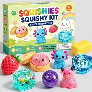 8-Piece Boxed Rubber Maltose Stress-Relief Squeeze Toy <b>Blind</b> Box Set - Product Image 3