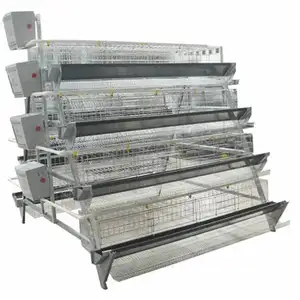 Good Quality Easy Operate A Type Layer Chicken Battery Cage